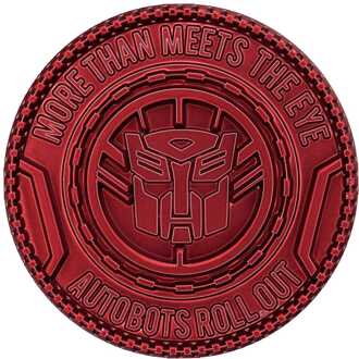 Transformers Medallion 40th Anniversary Autobot Edition