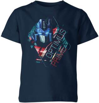Transformers Optimus Prime Glitch Kids' T-Shirt - Blauw - 98/104 (3-4 jaar) - XS
