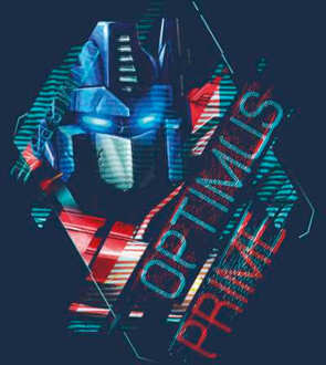 Transformers Optimus Prime Glitch Unisex T-Shirt - Blauw - XL