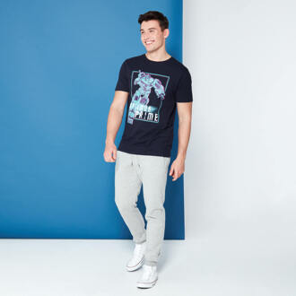Transformers Optimus Prime Neon t-shirt - Marineblauw - S