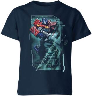 Transformers Optimus Prime Tech Kids' T-Shirt - Blauw - 122/128 (7-8 jaar) - M