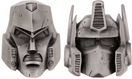 Transformers Replica Set of 2 Helmets Optimus Prime & Megatron Limited Edition