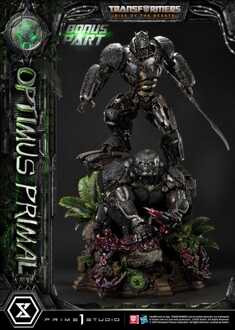 Transformers: Rise of the Beasts Museum Masterline Statue Optimus Primal Ultimate Bonus Version 72 cm