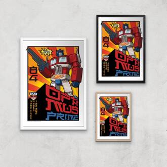 Transformers Roll Out Poster Art Print - A3 - White Hanger Meerdere kleuren