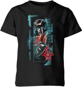 Transformers Sideswipe Glitch Kids' T-Shirt - Zwart - 122/128 (7-8 jaar) - M