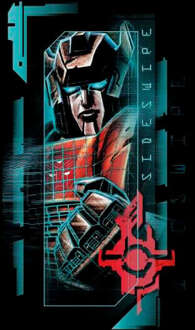 Transformers Sideswipe Glitch Unisex T-Shirt - Zwart - 5XL