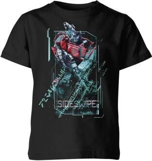 Transformers Sideswipe Tech Kids' T-Shirt - Zwart - 122/128 (7-8 jaar) - M