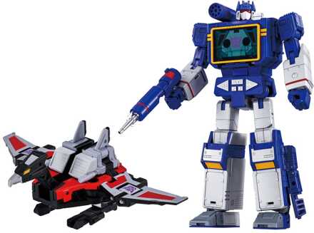 Transformers Team-Up Series Action Figure 2-Pack MPG-19 Soundwave und Condor (Laserbeak) 23 cm