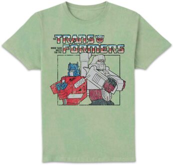 Transformers Team Up Unisex T-Shirt - Mint Acid Wash - L