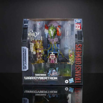 Transformers Toys Generations War for Cybertron: Earthrise SDCC Limited Quintesson Pit of Judgement Set Action Figure Model Toy