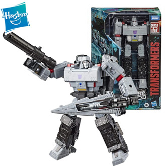 Transformers Toys Generations War for Cybertron: Earthrise Voyager Class WFC-E38 Megatron Action Figure Model Toy