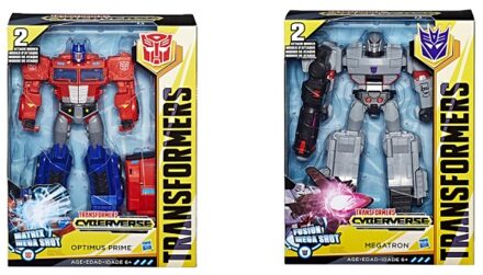 Transformers transformer Cyberverse Megatron jongens grijs 22 cm