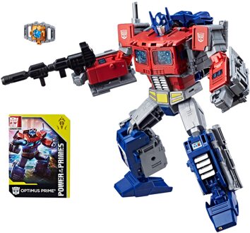 Transformers transformer Evolution Optimus Prime 25 cm rood/blauw