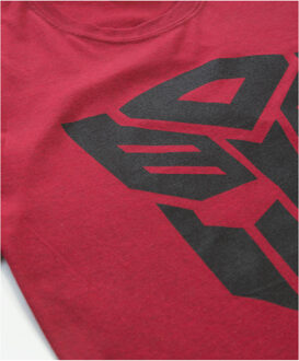 Transformers Transformers Zwart Emblem Heren T-Shirt -Rood - S