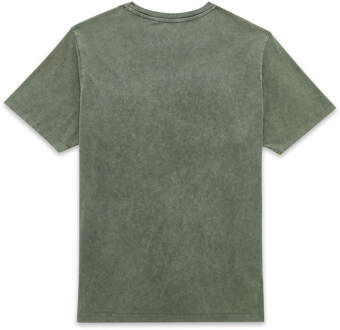 Transformers Unisex T-Shirt - Khaki Acid Wash - S Groen
