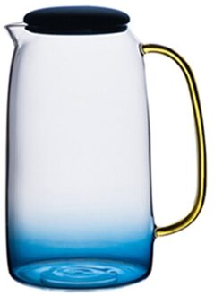 Transhome Glas Thee Pot En Cup Set Koffie Mok Glas Koffie Kopjes Set Draagbare Reizen Mok 1500 ml Thee glas Ketel thee Glass Kettle