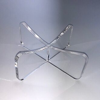 Transparant Acryl Bal Stand Display Houder Rack Draagvlak Voor Voetbal Volleybal Basketbal Voetbal Rugby Sport Bal 12.5cm