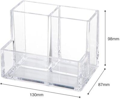 Transparant Acryl Bureau Opbergdoos Pennenhouder Cosmetische Opbergdoos Bureau Opbergdoos