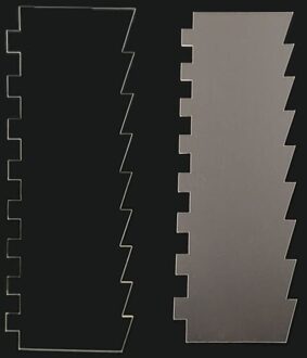 Transparant Acryl Cake Schraper Icing Frosting Buttercream Grote Cake Soepeler Schraper Voor Keuken Bakken Tools 6