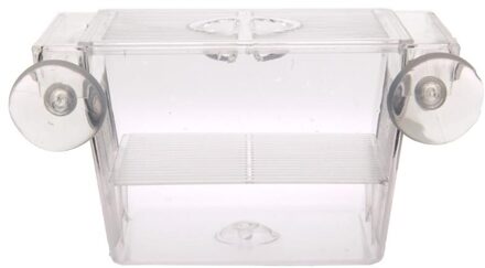 Transparant Acryl Fish Tank Fok Isolatie Doos Aquarium Broederij Incubator Houder