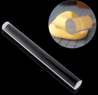 Transparant Acryl Solid Roll Klei Deegroller Fondant Bakken Gebak Roller