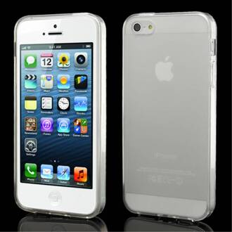 Transparant iPhone SE 5 en 5S TPU hoesje