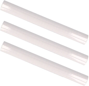 Transparant kaftfolie zelfklevend - Set van 3x stuks - 500 x 45 cm - Boeken kaften - lamineerfolie