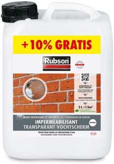 Transparant Vochtscherm Coating Buitenmuur - 5.5 Liter - Transparant