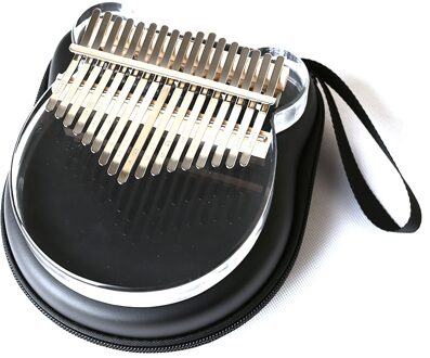 Transparante 17 Toetsen Kalimba Acryl Duim Vinger Piano Afrikaanse Sanza Mbira Muziekinstrument Met Tuning Hamer Sticker