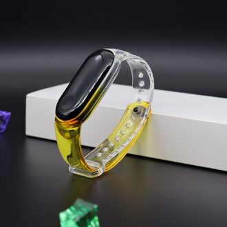 Transparante Armband Voor Xiaomi Mi Band 5 Sport Band Horloge Siliconen Polsband Voor Xiaomi Mi Band 5 Armband Miband 5 Band 3