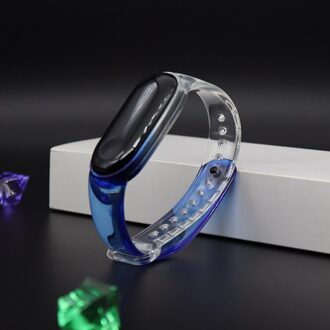 Transparante Armband Voor Xiaomi Mi Band 5 Sport Band Horloge Siliconen Polsband Voor Xiaomi Mi Band 5 Armband Miband 5 Band 4
