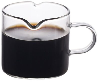 Transparante Glazen Beker Dubbele Mond Whiskey Thee Bier Mokken Handgemaakte Melk Sap Glazen Beker Kantoor Bar Drinken Producten D