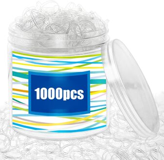 Transparante Haarbanden Voor Bridal Meisjes Paardenstaart Houder Elastische Elastiekjes Touw Vrouwen Meisje Haar Styling Band Banden 200stk