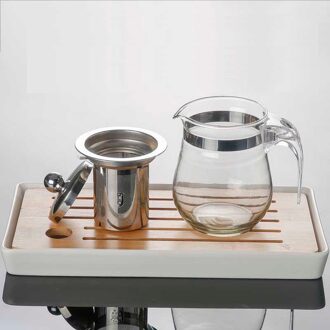 Transparante Hoge Borosilicaatglas Prachtige Theepot (350Ml)