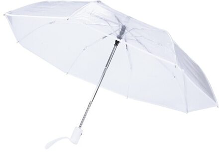 Transparante Paraplu Automatische Paraplu Regen Vrouwen Mannen Zon Regen Auto Paraplu Compact Vouwen Winddicht Stijl Clear paraplu Geel