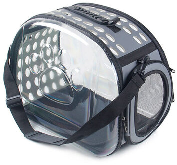 Transparante Pet Kat Hond Draagtas Ruimte Capsule Opvouwbare Ademend Huisdier Reistas Outdoor Rugzak Travel Carrying Handtas blauw