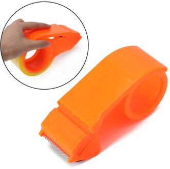 Transparante Plakband Houder Cutter Verpakking Dispenser Voor Kantoorbenodigdheden