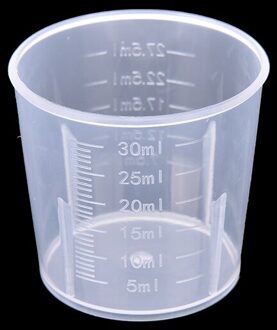 Transparante Plastic Grading Maatbeker, Gebruikt Voor Bakken Beker, Vloeistof Meten Pot Container. Keuken Meten Pot 30ml