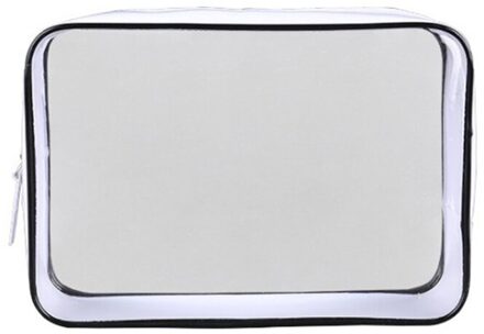 Transparante Pvc Zakken Reizen Organizer Helder Make-Up Tas Schoonheidsspecialist Cosmetische Tas Beauty Case Toilettas Make Up Pouch Wassen Tassen