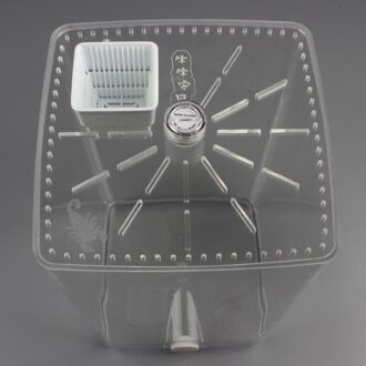 Transparante Reptiel Doos Acryl Reptiel Fokkerij Tank Plastic Spider Schorpioen Huisdier Desktop Uitkomen Fokken Doos Sier Doos