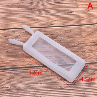 Transparante Stof Beschermen Beschermende Opbergtas Draagbare Siliconen Airconditioning Controle Case Tv Afstandsbediening Deksel