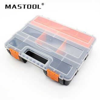 Transparante Tool Case Elektronische Plastic Onderdelen Gecombineerd Grote Gereedschapskist Schroef Containers Opbergdoos