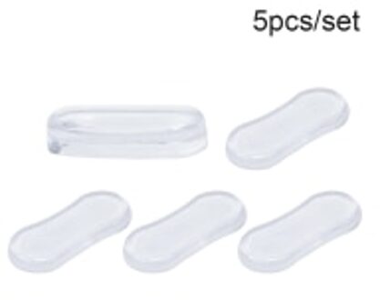 Transparante Wc Deksel Cover Adhesive Silicone Toilet Seat Vervanging Bumper Elastische Buffer Veerkrachtig Veilig Toiletbril Bumper