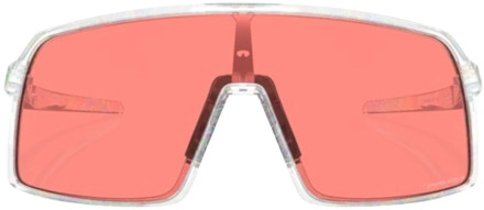 Transparante zonnebril met wraparound-design Oakley , Multicolor , Heren - 37 MM