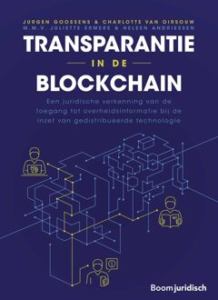 Transparantie in de blockchain - Jurgen Goossens, Charlotte van Oirsouw - ebook