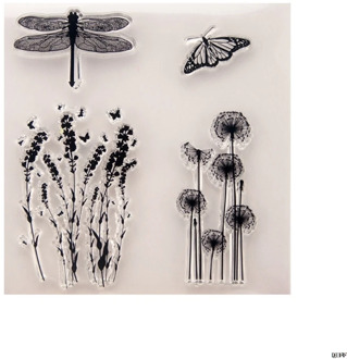 Transparent Stamp Silicone Seal Sheet Decor For DIY Scrapbook Craft Card Album