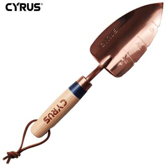 Transplanter Tuin Schop Roestvrij Gereedschap Kleine Wandelen Cultiveren Boomgaard Planten Planten Bonsai Bloem Mini Houten Spade