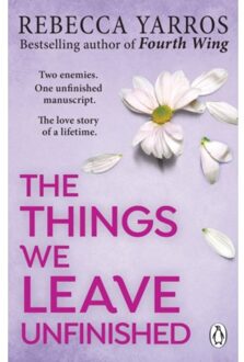 Transworld The Things We Leave Unfinished - Rebecca Yarros