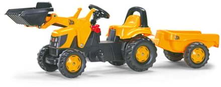 traptractor RollyKid JCB junior geel/zwart