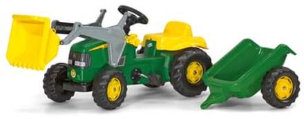 traptractor RollyKid John Deere junior groen